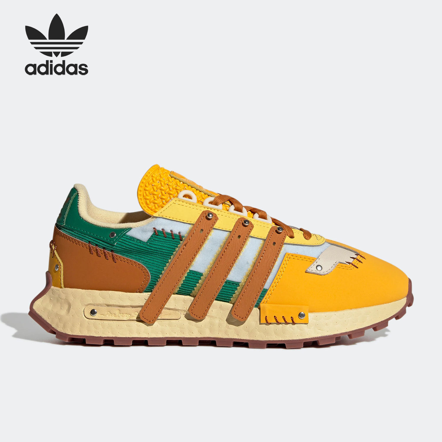 Adidas/阿迪达斯正品三叶草男女拼色复古运动休闲鞋 GW6035,运动鞋new,运动休闲鞋,淘宝优惠券,粉丝福利购,淘宝优惠卷