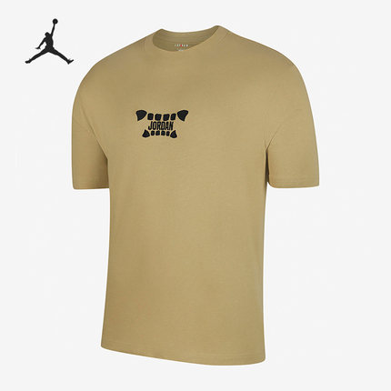 Nike/耐克正品JORDAN新款男子印花圆领透气短袖T恤DX5970-718