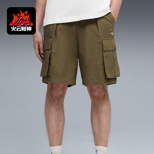 Puma/彪马正品男士休闲时尚复古宽松舒适工装短裤632311-81