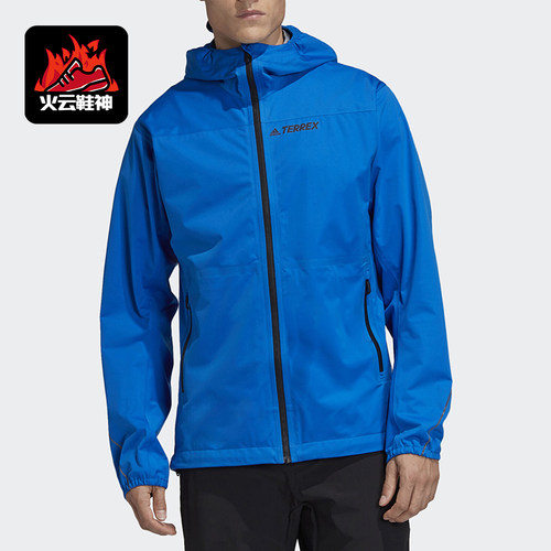 Adidas/阿迪达斯正品春秋男士运动复古潮流连帽夹克外套GD0804
