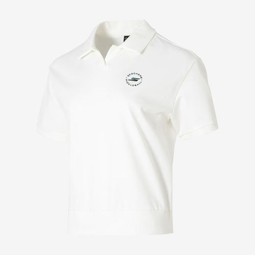 Skechers斯凯奇正品Polo女款透气运动翻领衫P225W012-02UN