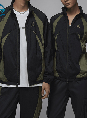 Nike/耐克正品JORDAN男士运动梭织立领篮球外套FN5849-011