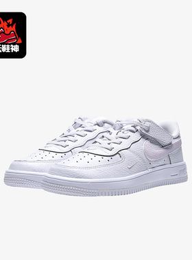 Nike/耐克正品FORCE 1 LOW小童运动轻便魔术贴休闲板鞋II0760-100
