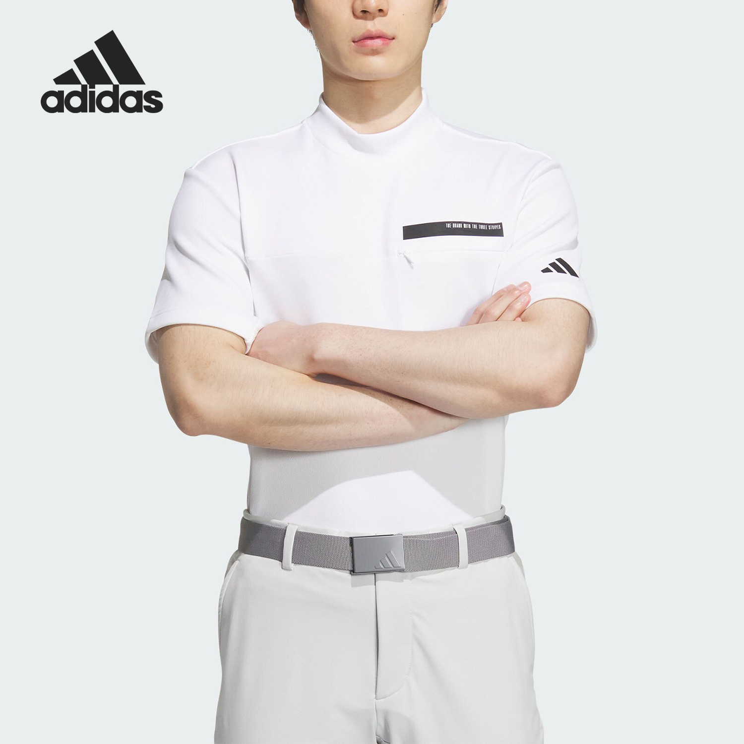 Adidas/阿迪达斯正品新款男士高尔夫运动短袖POLO衫IM6405