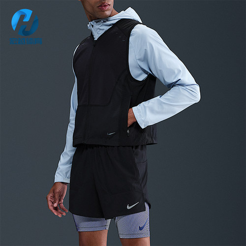 Nike/耐克正品Run Dri-FIT男士休闲机能跑步运动马甲HV2007-010