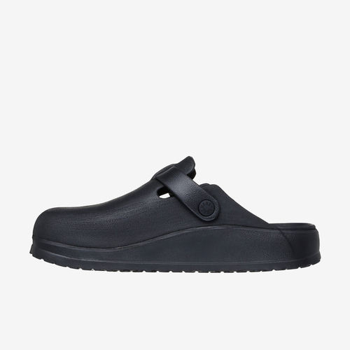 Skechers斯凯奇正品FOAMIES女子耐磨搭扣拖鞋111090-BLK