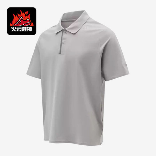 Adidas/阿迪达斯正品新款男浅灰色轻盈吸湿经典短袖Polo衫KG0819