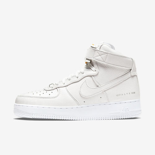 Nike耐克正品ALYX联名Air Force 1男高帮防滑轻便板鞋CQ4018-100