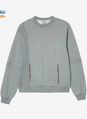 Puma/彪马正品春秋男士保暖圆领套头经典休闲运动卫衣532207-02