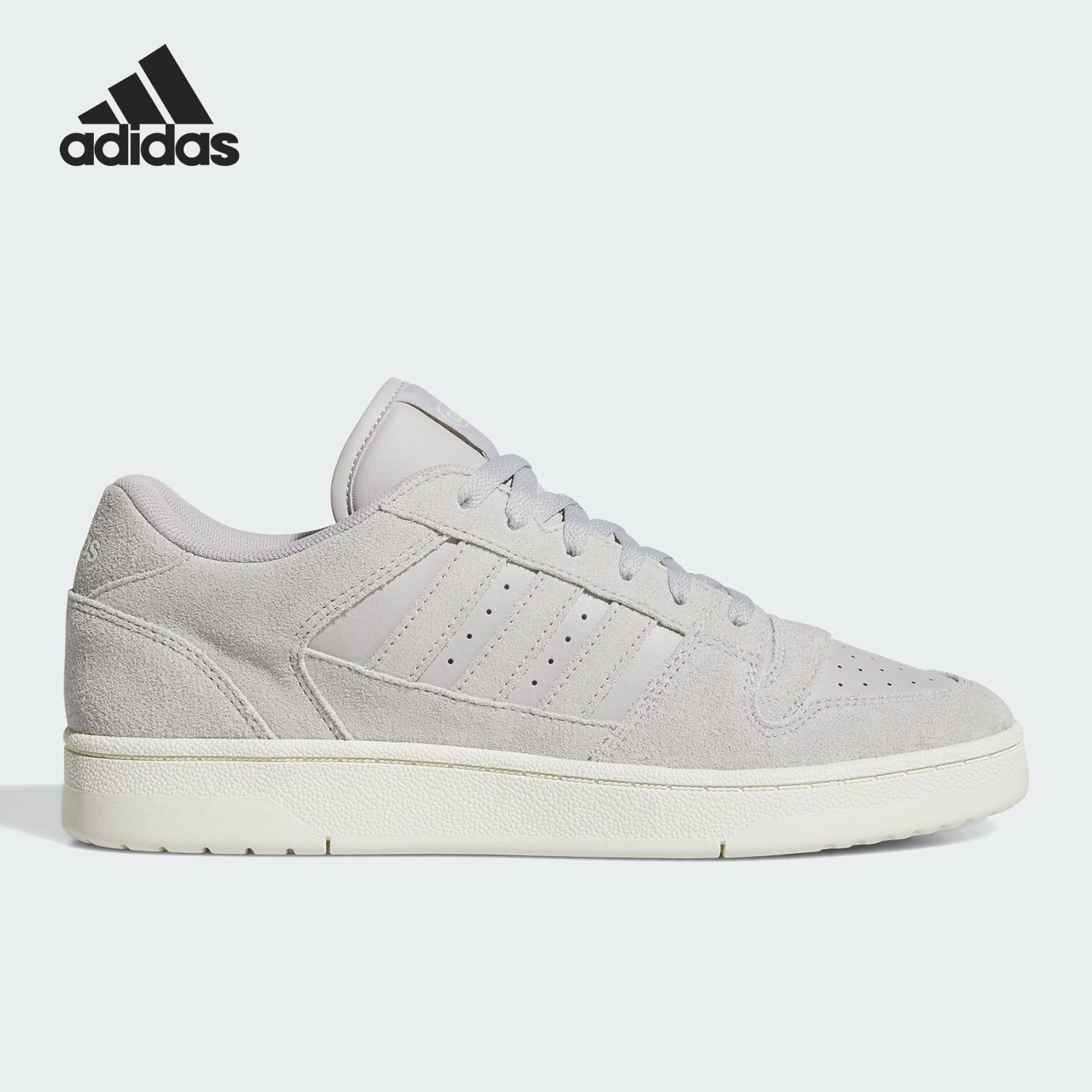 Adidas/阿迪达斯正品2025男女休闲篮球简约经典低帮板鞋JS3386