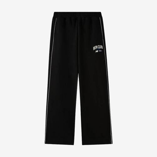 New Balance新百伦正品儿童针织松紧直筒加绒运动裤4LF45073-BK