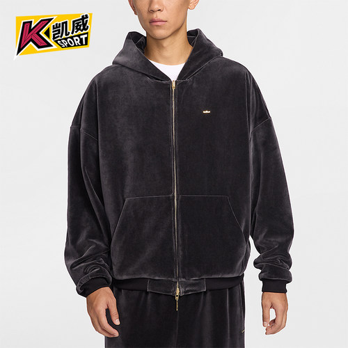 Nike/耐克正品LeBron男士运动连帽宽松刺绣篮球外套IM0636-010
