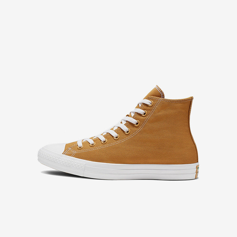 Converse匡威 男女小麦色黄色高帮帆布鞋运动休闲鞋百搭 165093C,运动鞋new,板鞋,淘宝优惠券,粉丝福利购,淘宝优惠卷