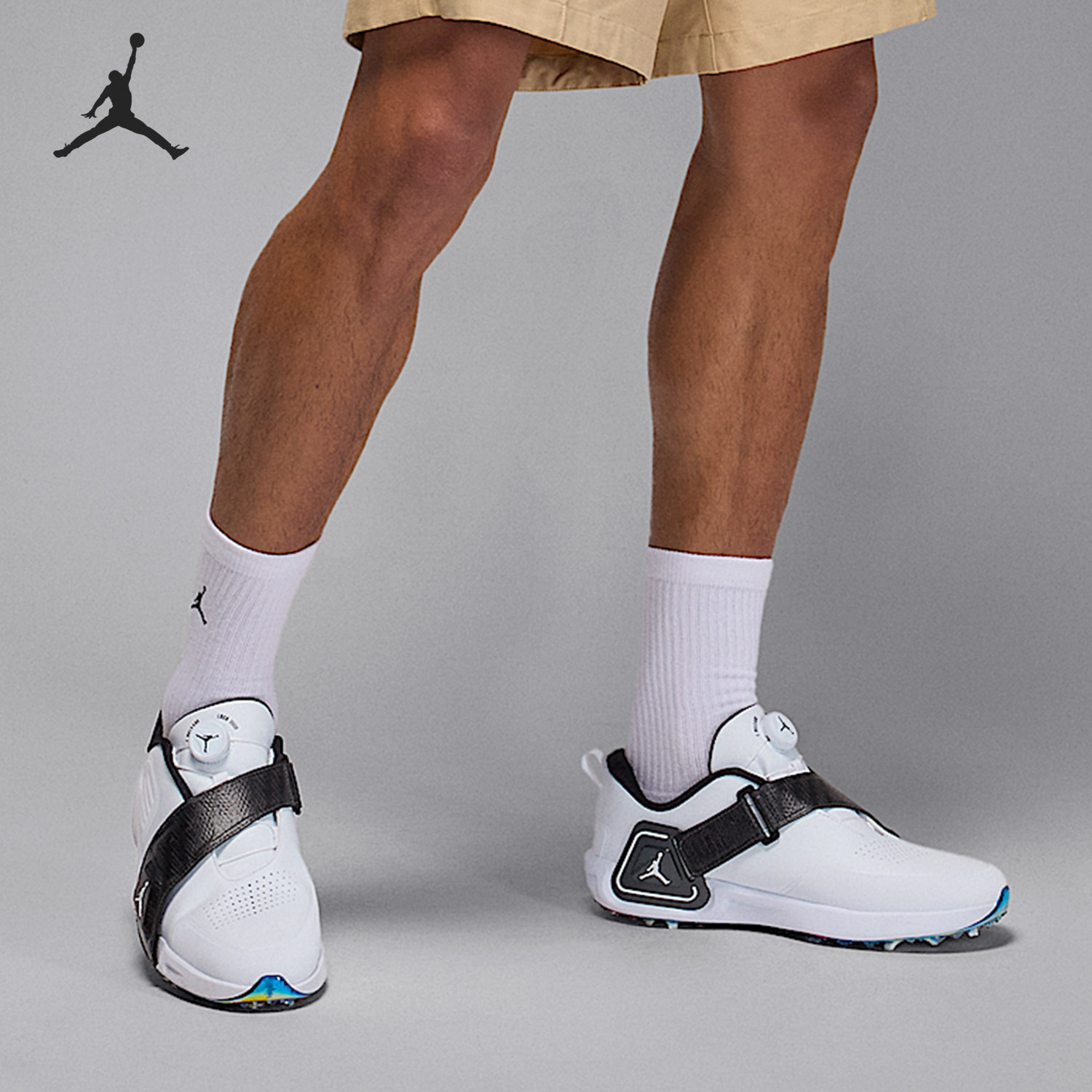 Nike/耐克26夏JORDAN男士训练运动耐磨减震高尔夫球鞋FV6338-103