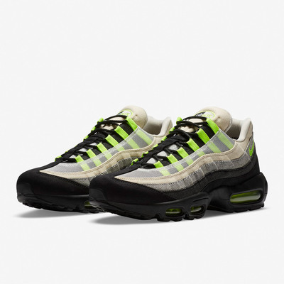 Nike/耐克正品DENHAM x Nike Air Max 95 联名 牛仔黑白绿 DD9519