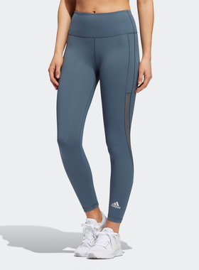 Adidas/阿迪达斯正品 ASK 7/8 T H.RDY 女子训练运动紧身裤GH8508