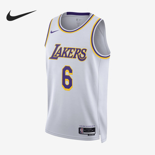 洛杉矶湖人队男子球衣DN2081 Nike 23赛季 当季 100 耐克正品