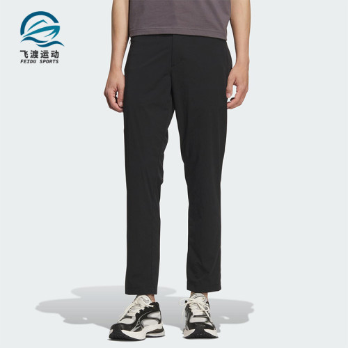 Adidas/阿迪达斯正品2025夏季款男士直筒运动休闲修身长裤KC5823
