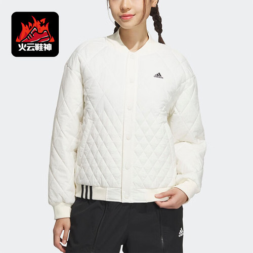 阿迪达斯正品女子防风棉服