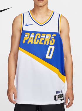 Nike/耐克正品26夏男士耐穿V领套头透气篮球背心T恤HM5983-100