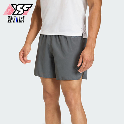 Adidas/阿迪达斯正品2025男士训练跑步松紧腰透气运动短裤KD3854
