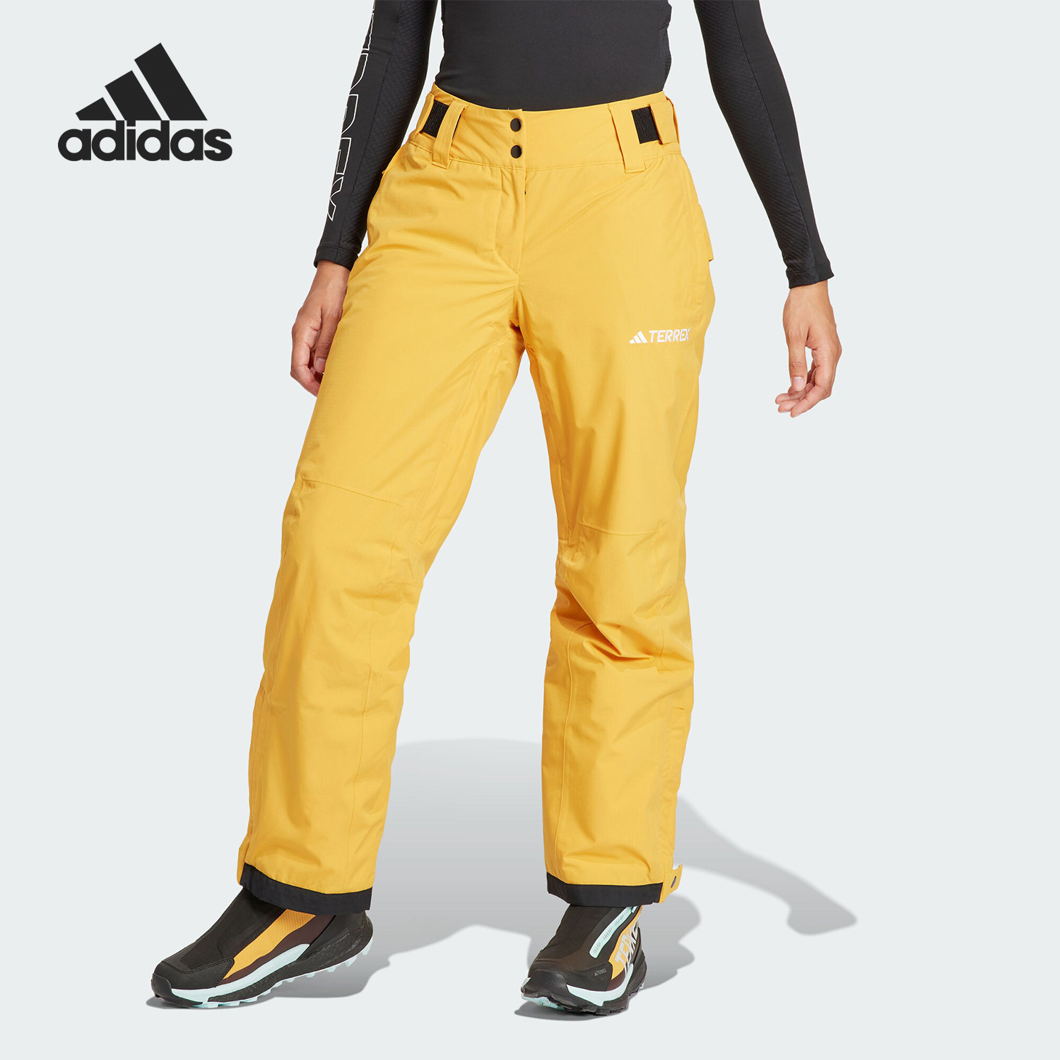阿迪达斯女士滑雪长裤