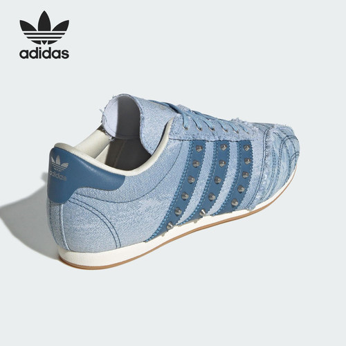 Adidas/阿迪达斯正品三叶草女士休闲低帮牛仔布运动鞋JS0161