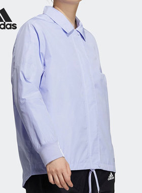 Adidas/阿迪达斯正品当季新款女子宽松跑步运动服H09729