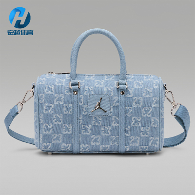 Nike/耐克正品JORDAN男士运动牛仔布迷你经典斜挎包IZ8440-412
