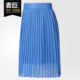 阿迪达斯正品 SKI 三叶草 PLEATED 女子休闲裙子CF9973 Adidas