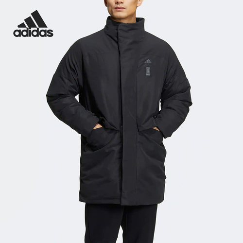 Adidas/阿迪达斯正品秋季男子武极系列保暖立领羽绒服HN2095