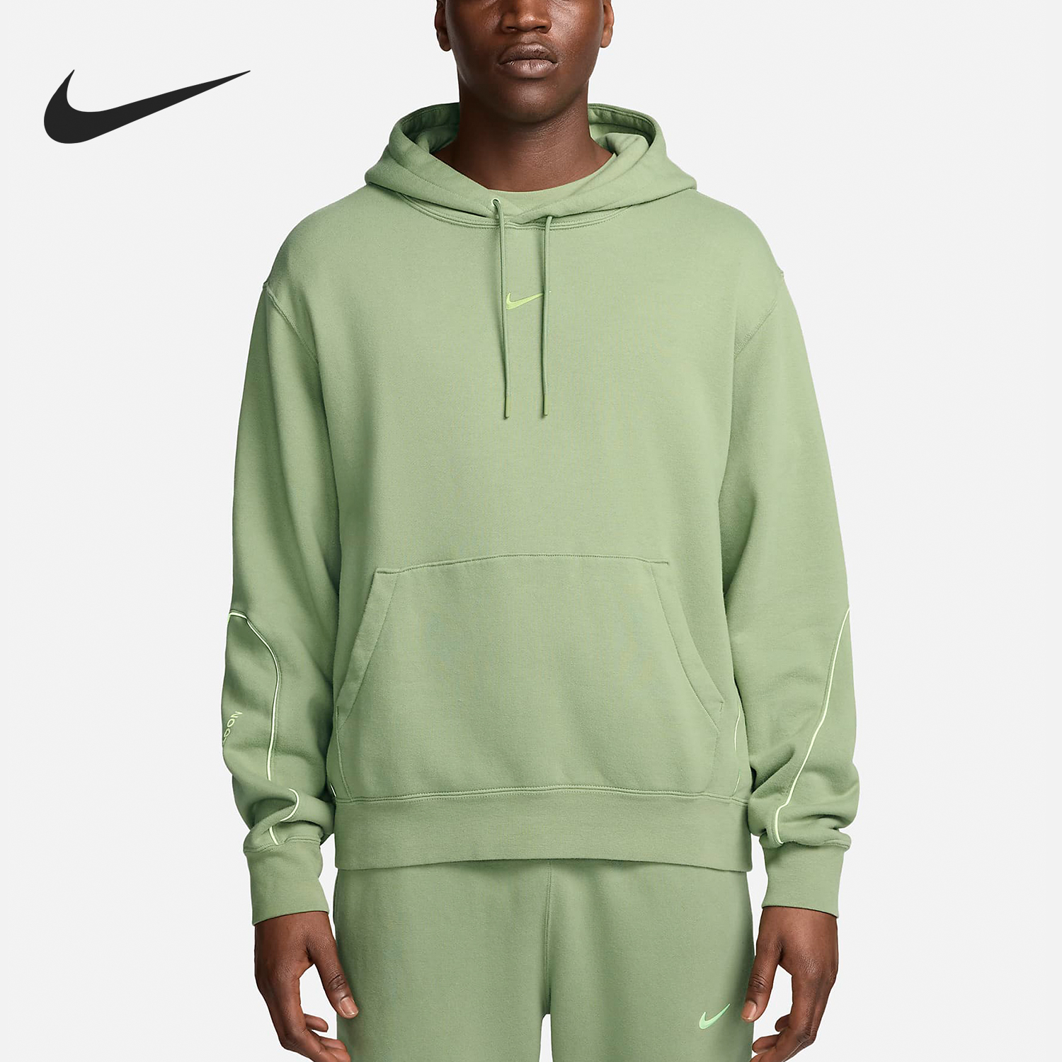 耐克新款加绒保暖连帽衫