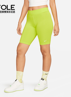 Nike/耐克正品夏季新款女士跑步训练骑行紧身短款CZ8527-321