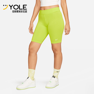 Nike/耐克正品夏季新款女士跑步训练骑行紧身短款CZ8527-321