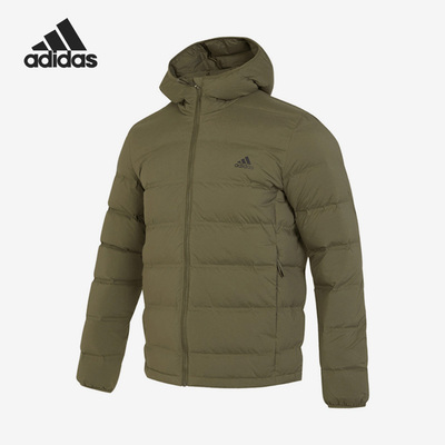 Adidas/阿迪达斯正品冬季新款男士运动保暖连帽羽绒服IK3173