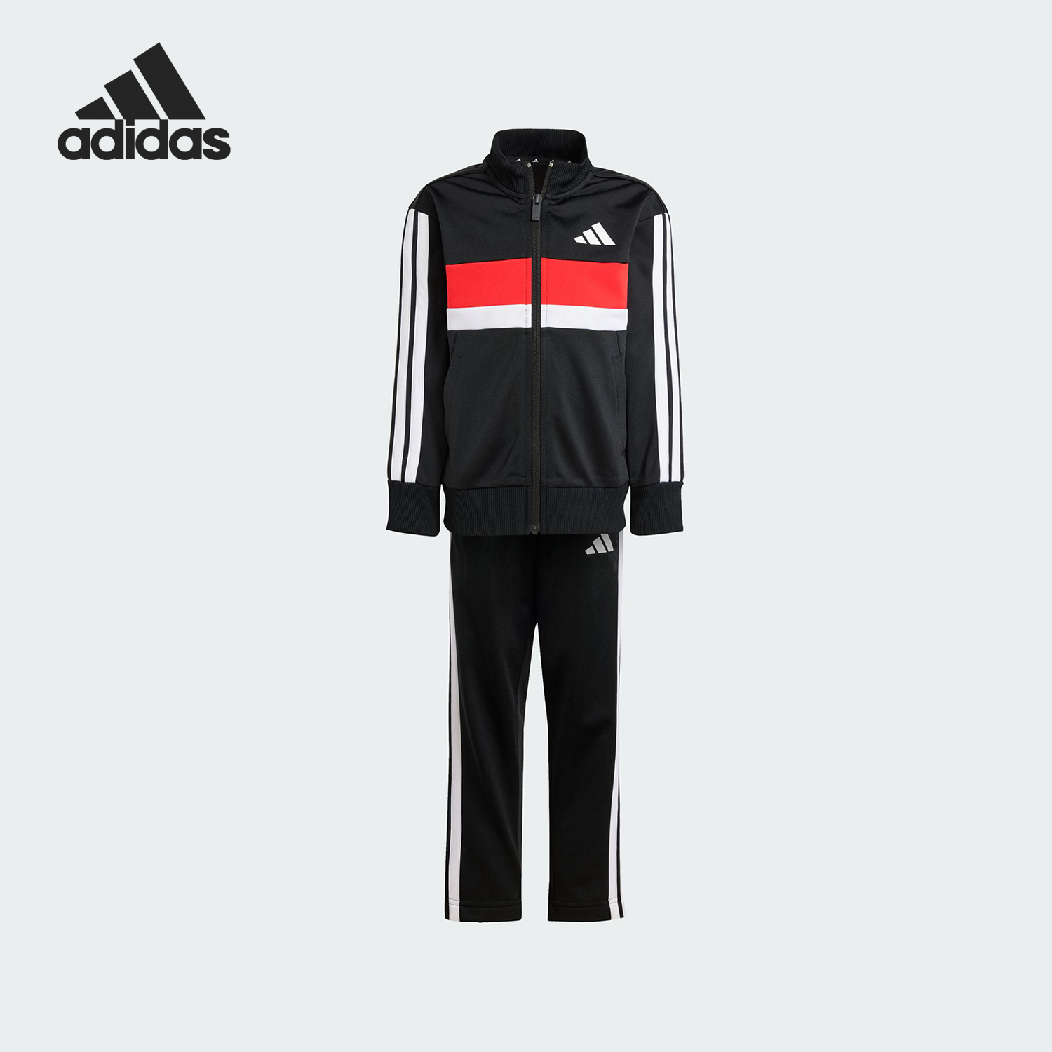 Adidas/阿迪达斯正品LK 3S TIB TS小童休闲运动日常套装JC7513