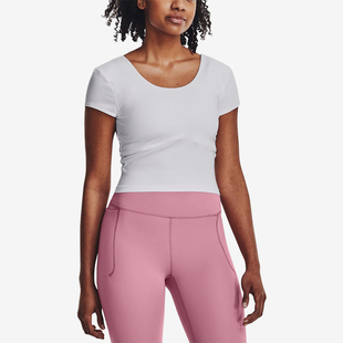 Meridian Fitted女士时尚 短袖 100 T恤1379156 安德玛正品