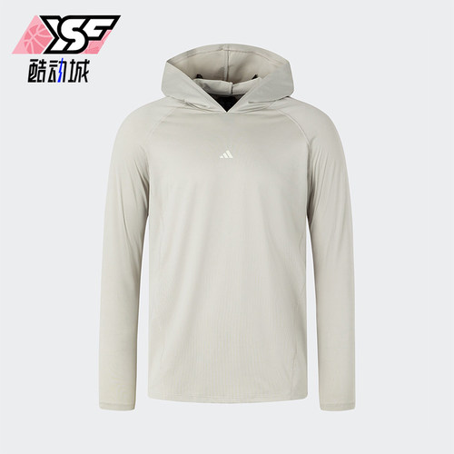 阿迪达斯男士针织训练运动卫衣