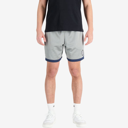 New Balance新百伦正品男刺绣撞色中腰系带运动短裤MS33583-YST