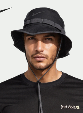 Nike/耐克正品Dri-FIT男女防晒遮阳休闲运动渔夫帽HJ3683-010