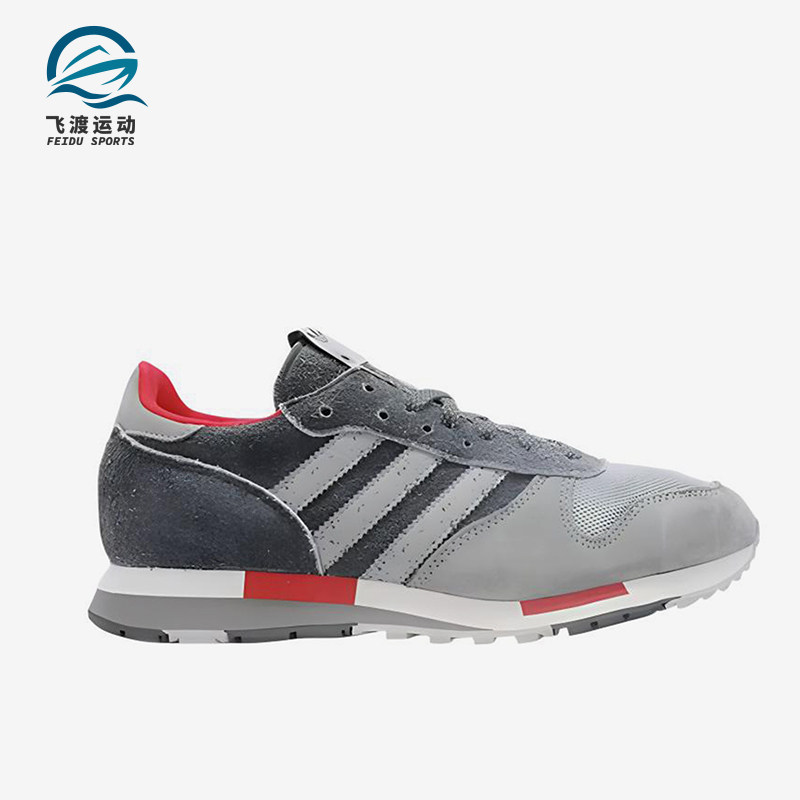 Adidas/阿迪达斯正品三叶草男士减震防滑低帮跑步鞋Q33939