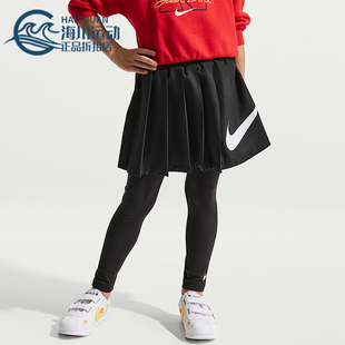 Nike/耐克正品马年限定小童保暖加绒时尚休闲连裤裙IU5478-010