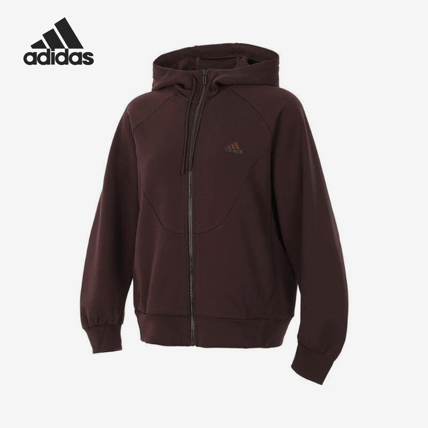 Adidas/阿迪达斯正品MW DK FZ HD女士经典复古针织运动外套JX6839