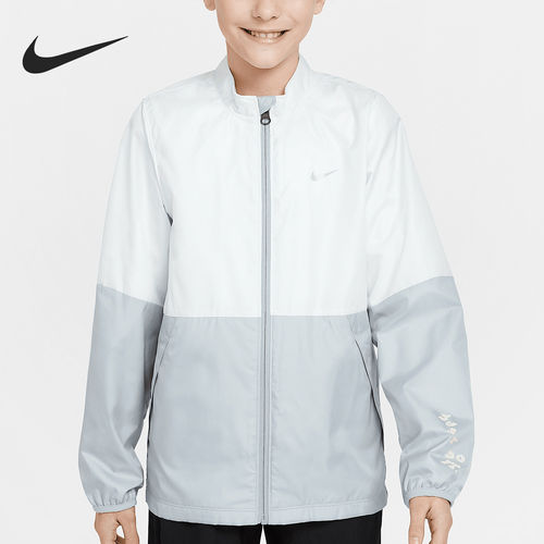 Nike/耐克正品2025春新款大童运动拼接梭织外套IB5591-012