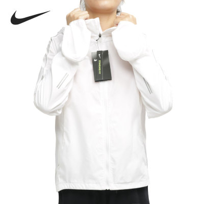 Nike/耐克正品当季新款女子潮流薄绒连帽休闲跑步外套CU3386