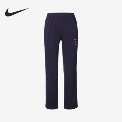 Nike/耐克正品冬季男士直筒宽松透气运动加绒保暖长裤FV8590-555