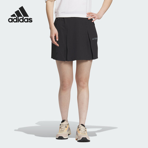 Adidas/阿迪达斯正品W AR SKORTS女士户外运动徒步裙裤IS0307