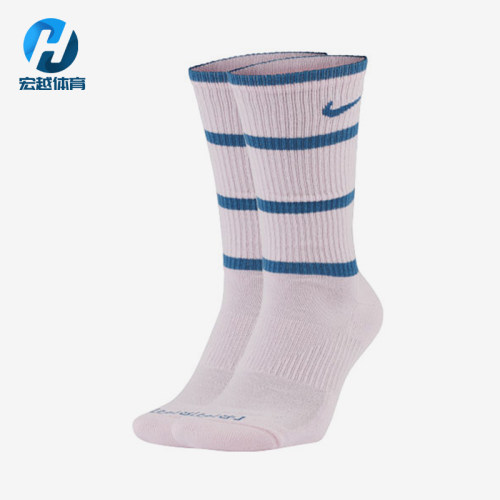 Nike/耐克正品叠勾运动袜新款男女训练休闲中筒袜DC3534-663