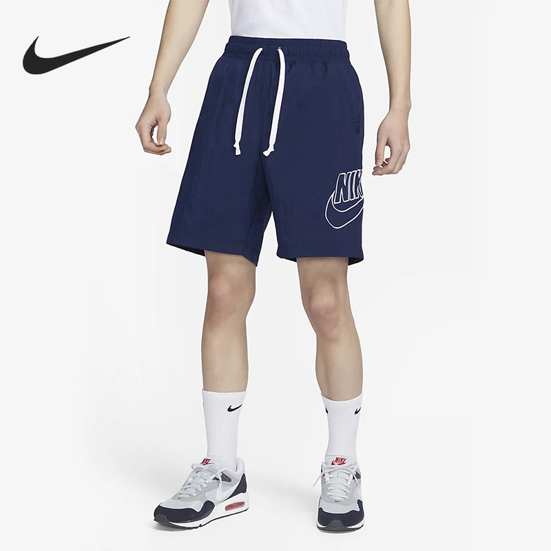 Nike/耐克正品夏季男子宽松透气梭织休闲运动短裤DB3811-410