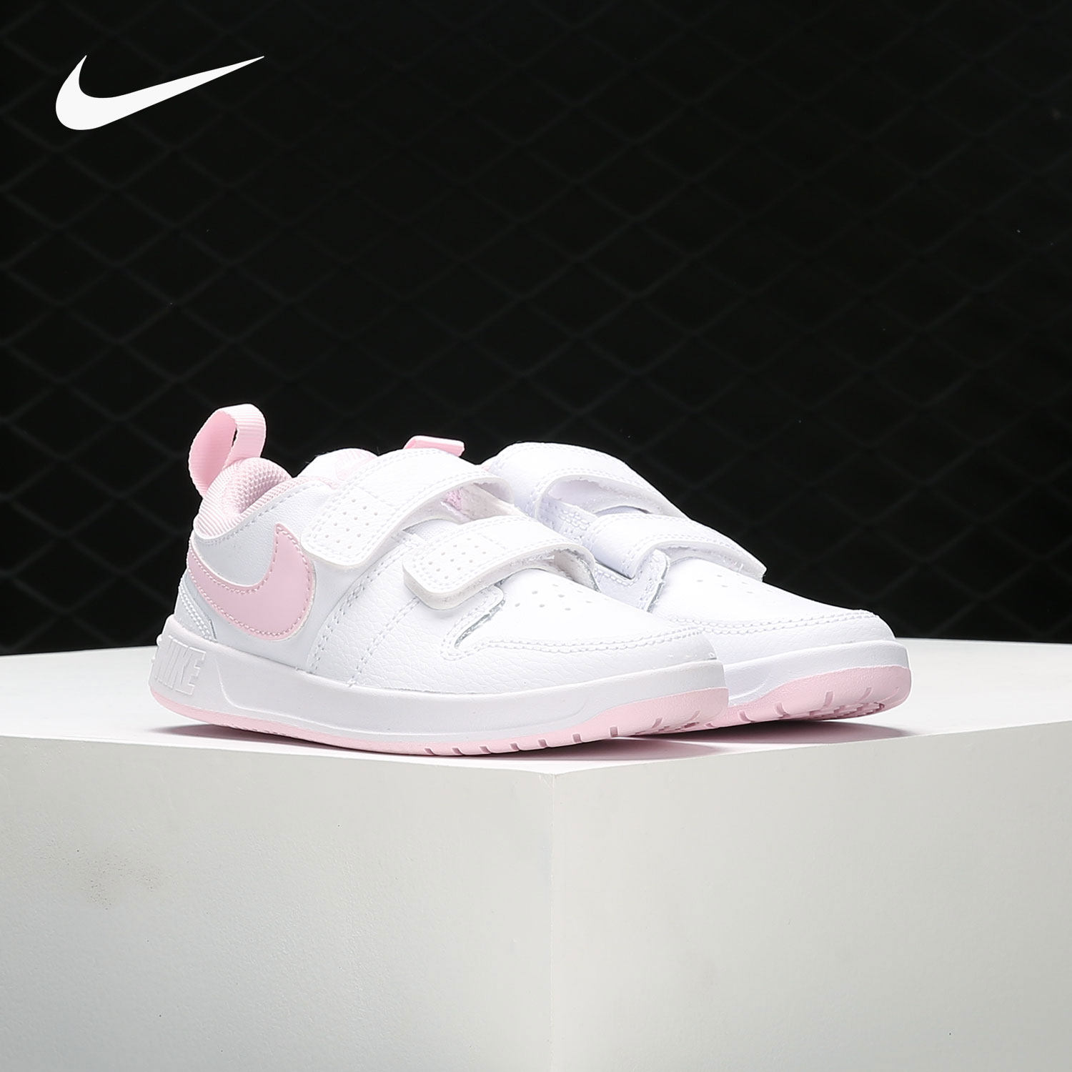 Nike/耐克正品Pico 5 大童魔术贴低帮休闲运动鞋 AR4161-105